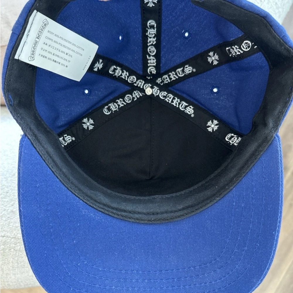 Chrome Hearts Black and Blue Hat